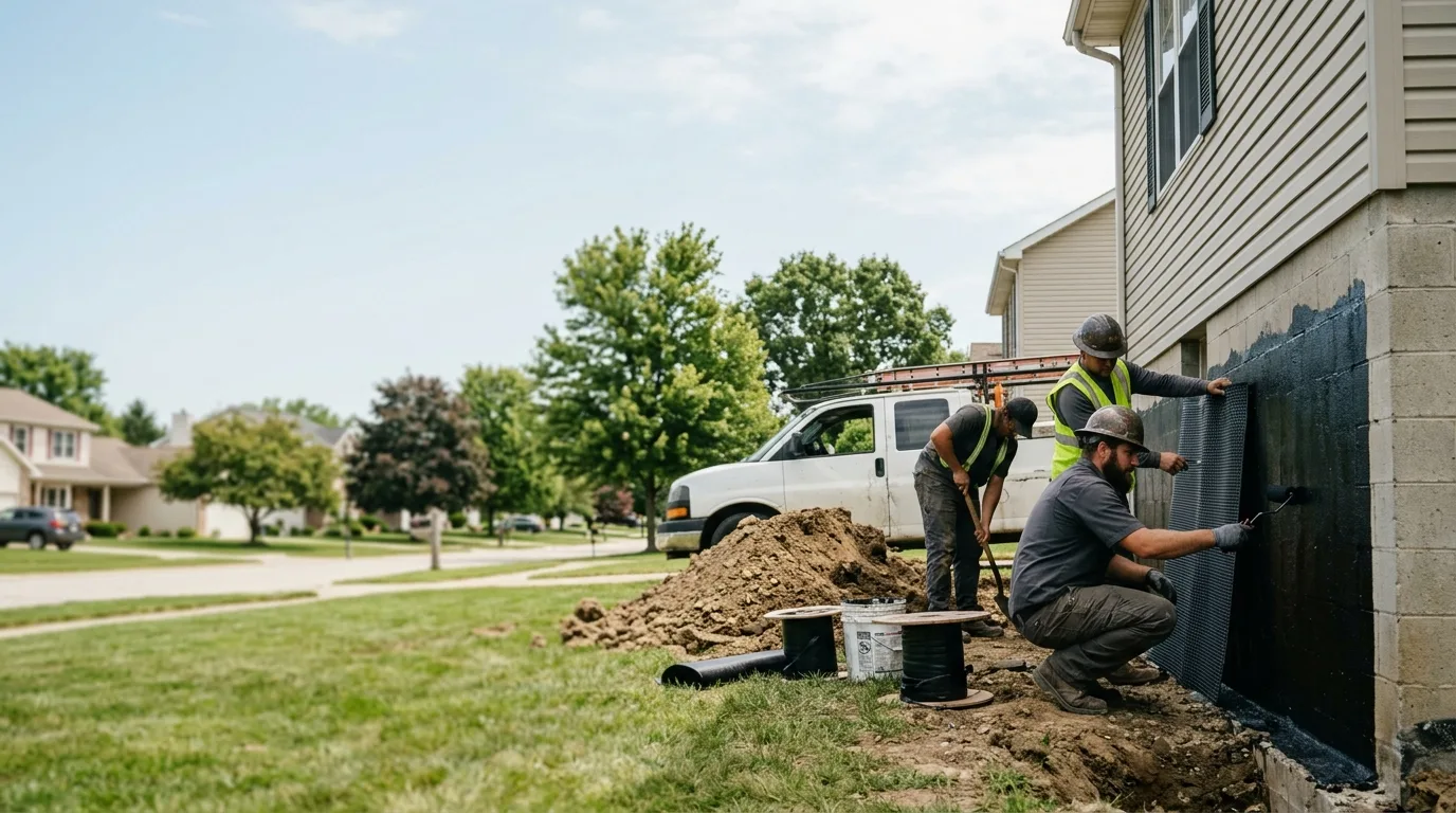 Basement Waterproofing in Sand Lake, MI near me